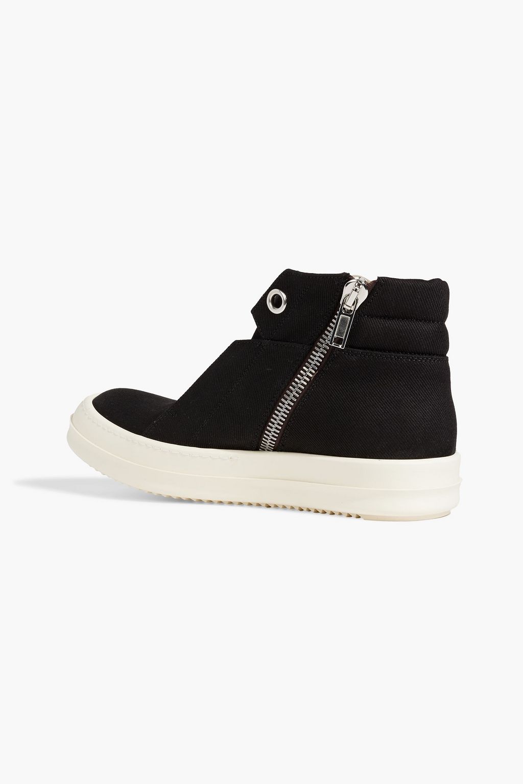DRKSHDW BY RICK OWENS Dunk denim high-top sneakers