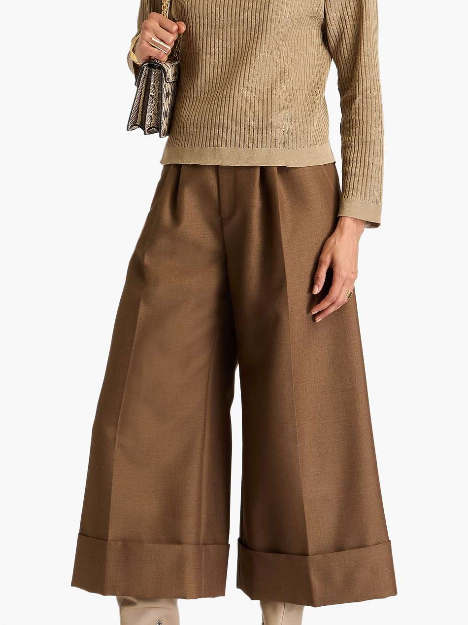ribbed linen top