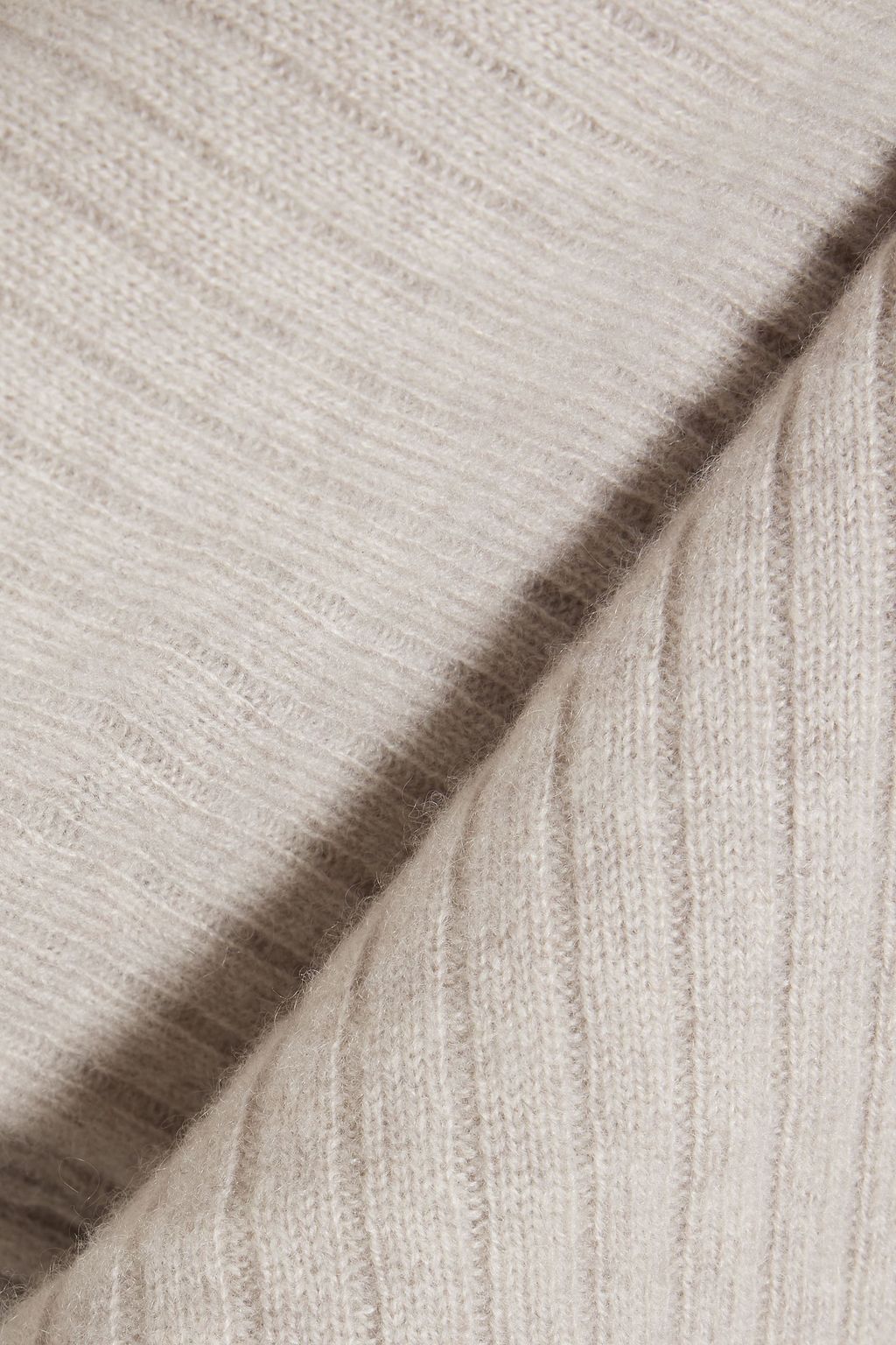 AUTUMN CASHMERE Ribbed cashmere cardigan