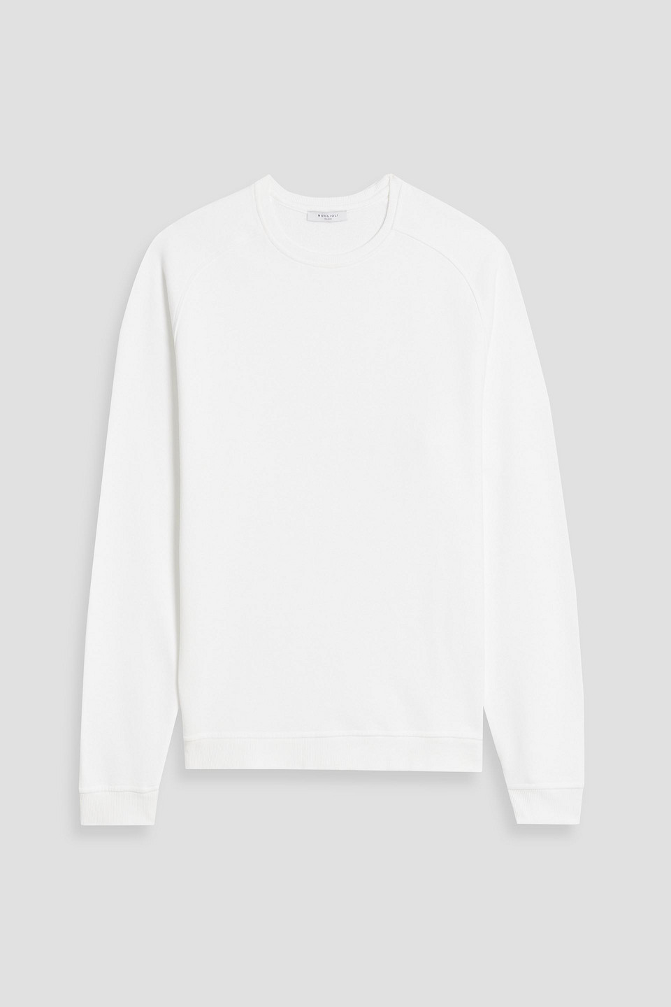 French cotton-terry sweatshirt