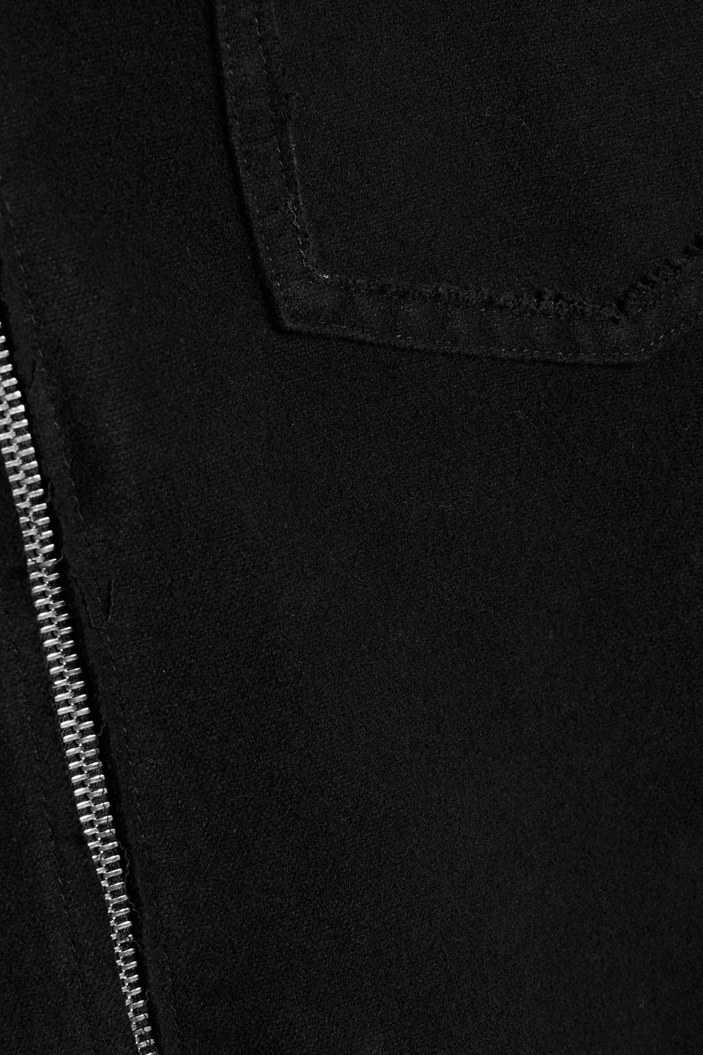 JOHN ELLIOTT Embroidered denim jacket