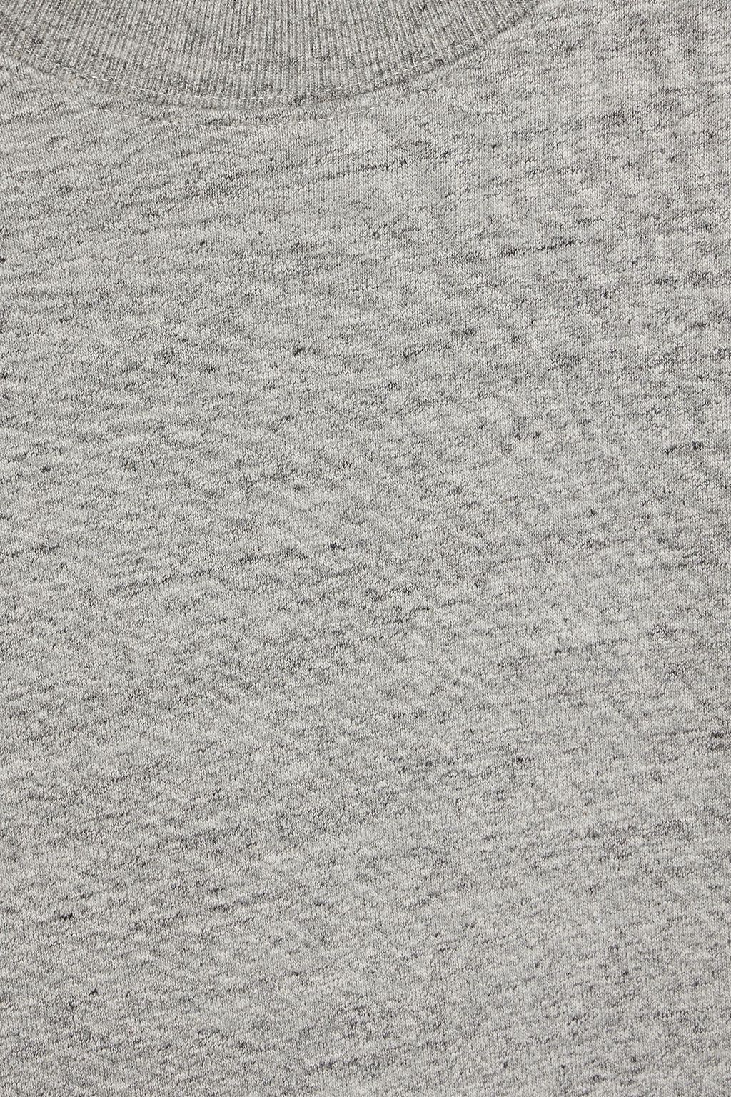 JOHN ELLIOTT Cotton and cashmere-blend fleece sweatshirt