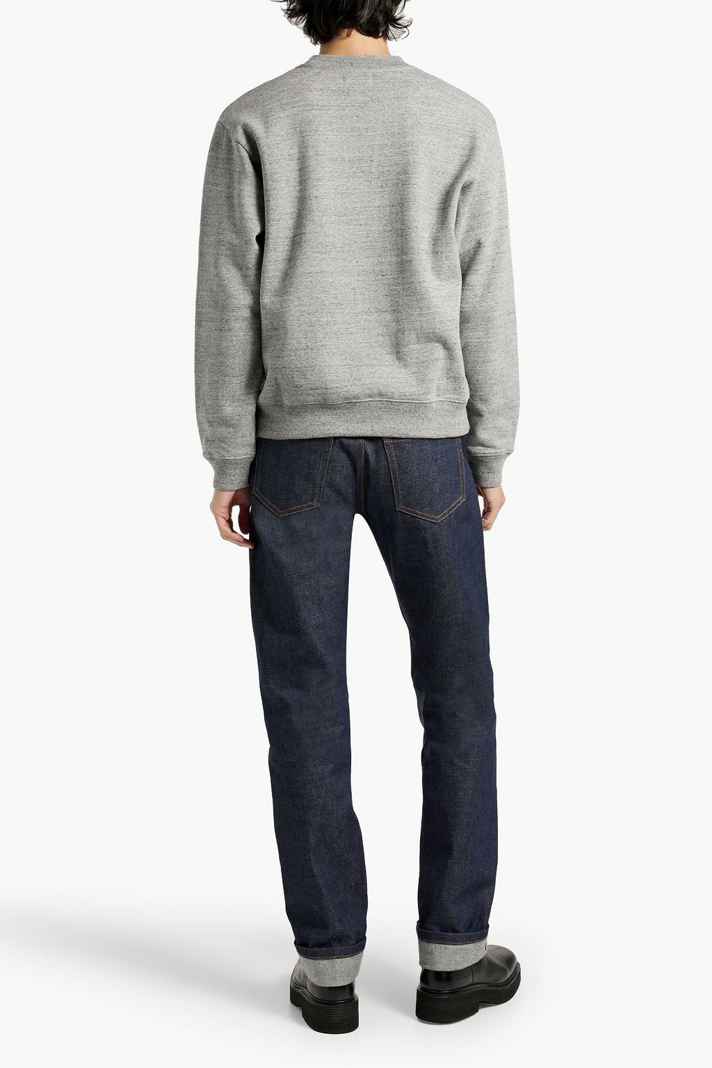 JOHN ELLIOTT Cotton and cashmere-blend fleece sweatshirt