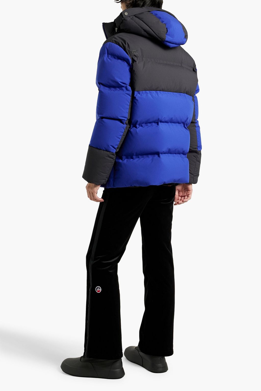 AZTECH MOUNTAIN Durant quilted ripstop and shell hooded down jacket