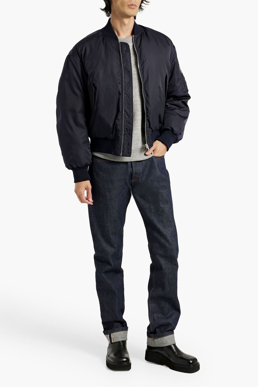 JOHN ELLIOTT Shell down bomber jacket