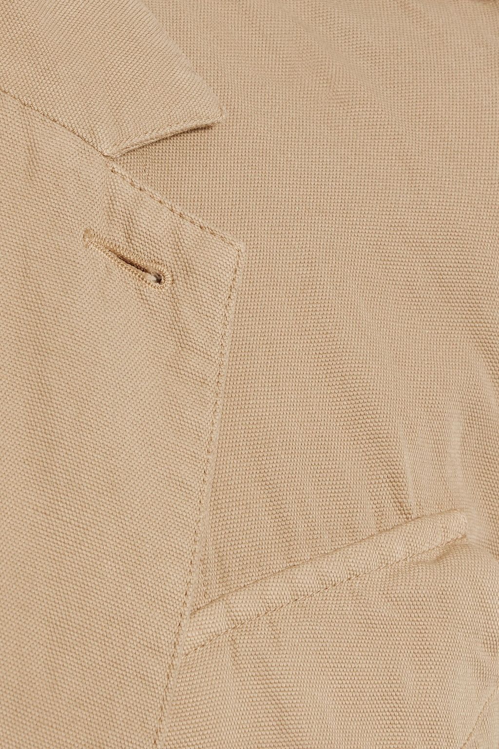 BOGLIOLI Cotton and linen-blend canvas jacket