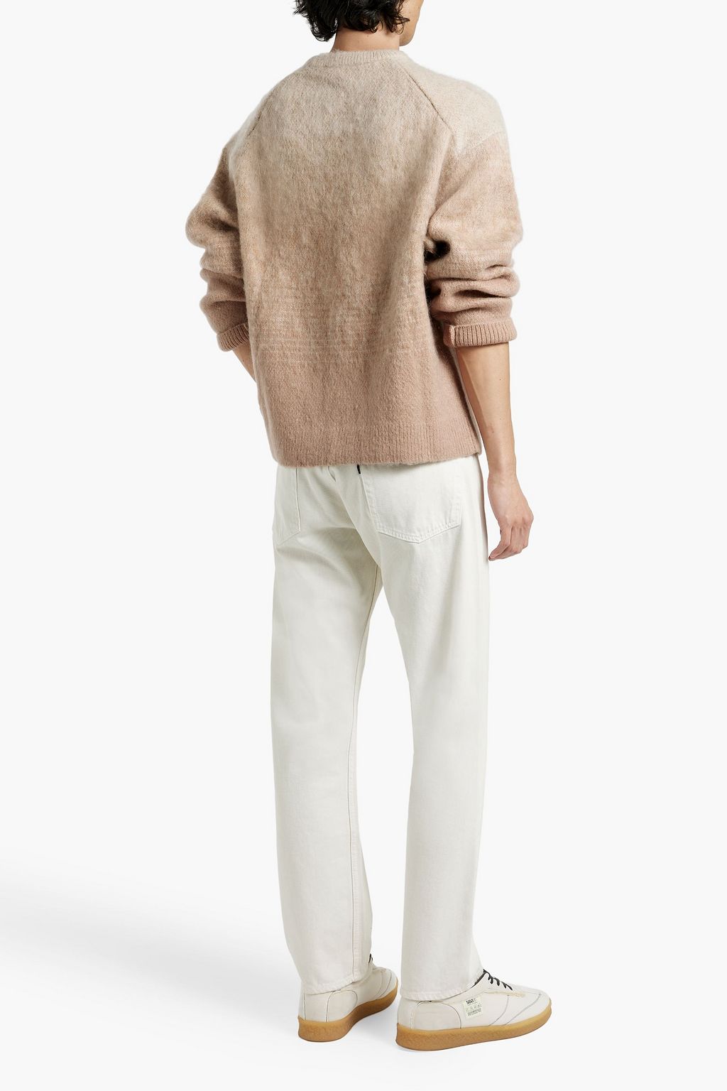 JOHN ELLIOTT Distressed brushed knitted sweater