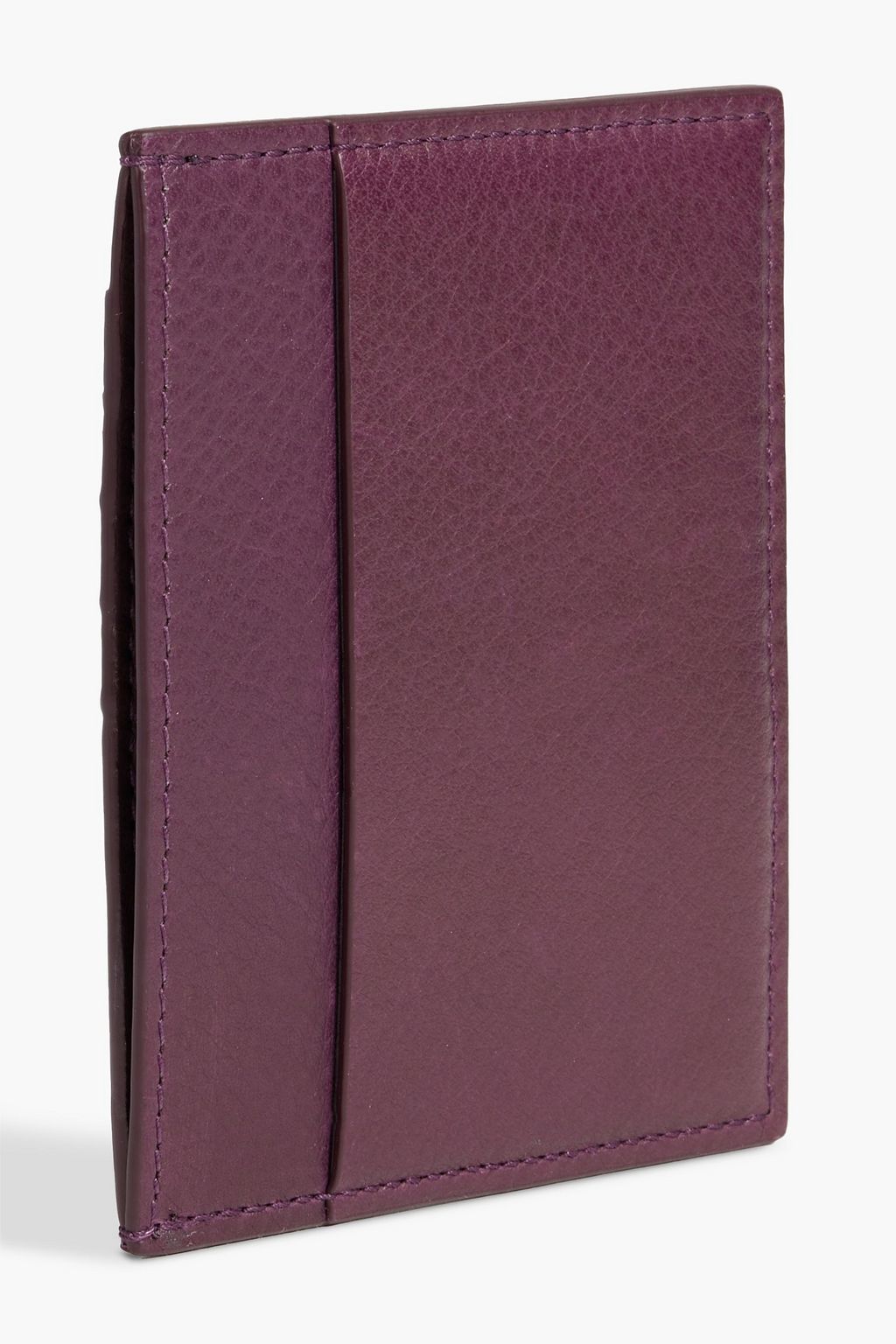 RICK OWENS Pebbled-leather cardholder