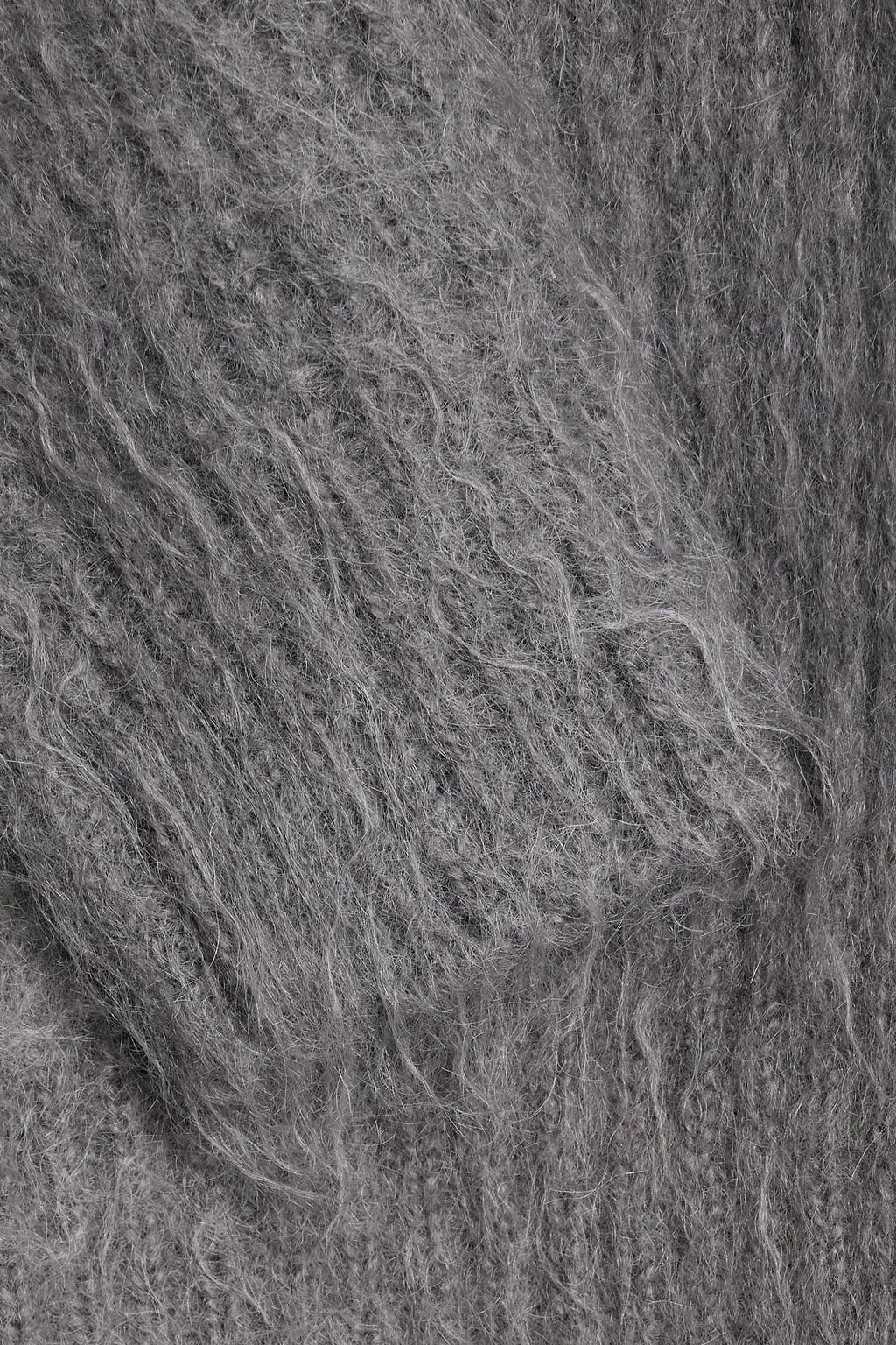 JOHN ELLIOTT Brushed ribbed-knit sweater