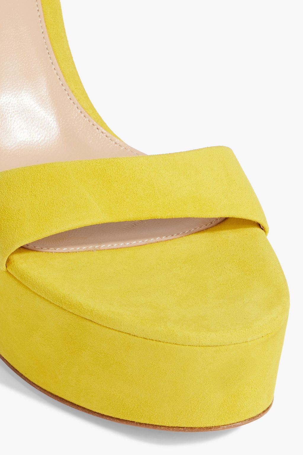 GIANVITO ROSSI Holly suede platform sandals | THE OUTNET