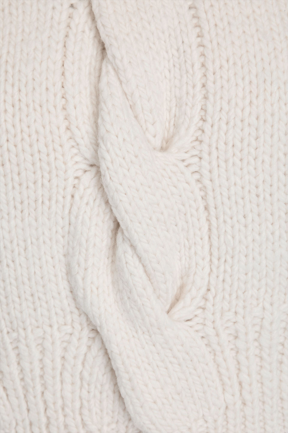 Zimmermann Luminosity Cable-knit Wool Sweater In Cream