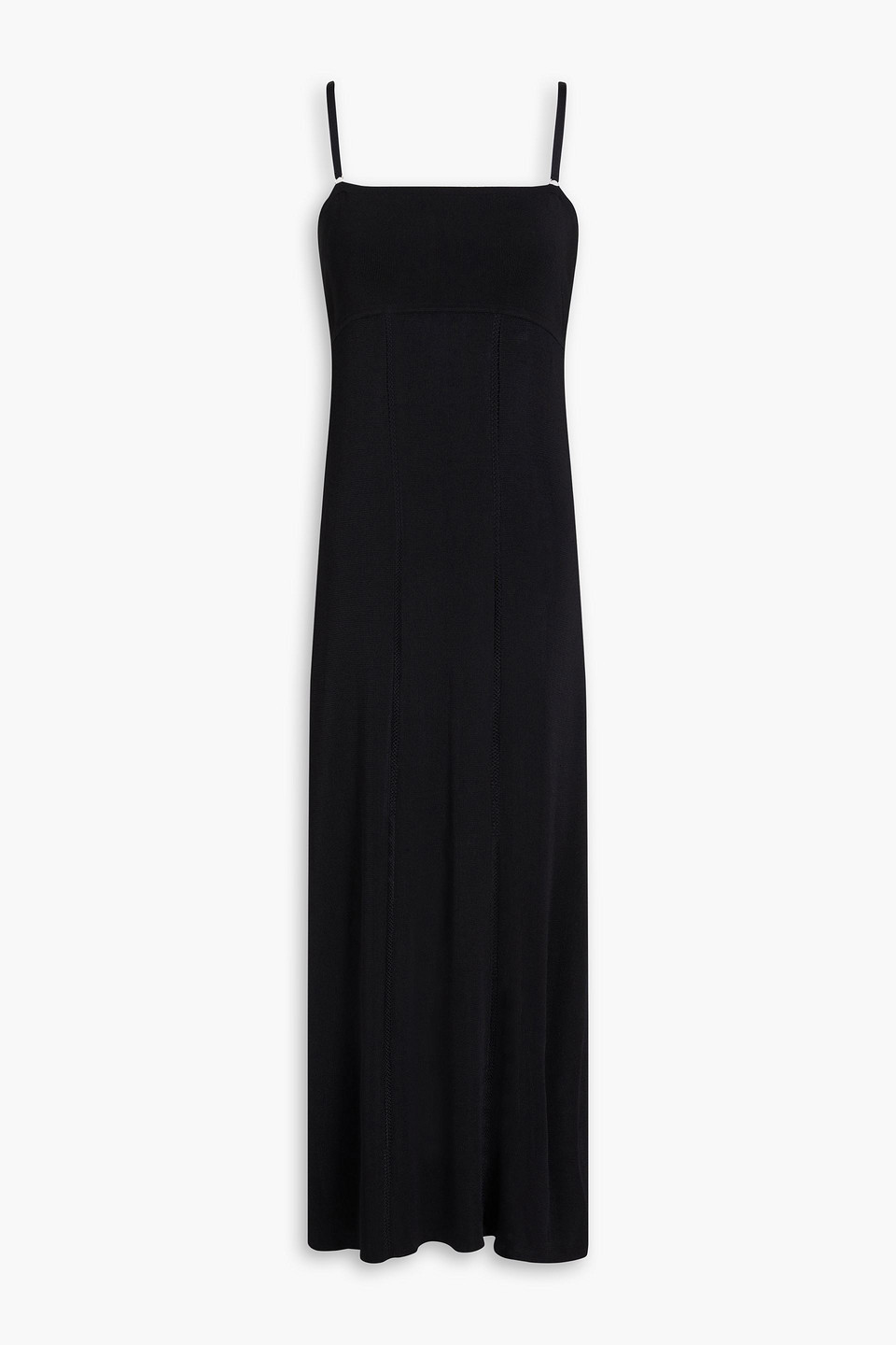 Zimmermann Knitted Midi Dress In Black