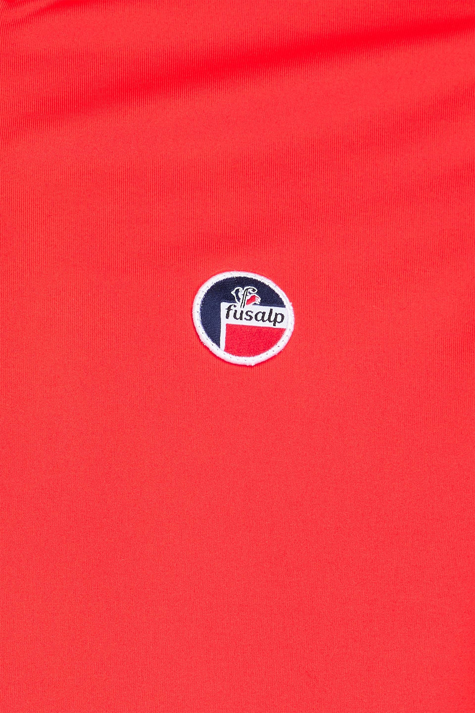 Fusalp Mario Iii Tech-jersey Zip Up Base Layer In Red