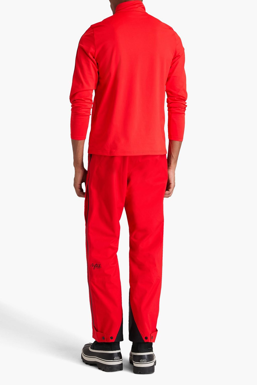 FUSALP Mario III tech-jersey half-zip base layer