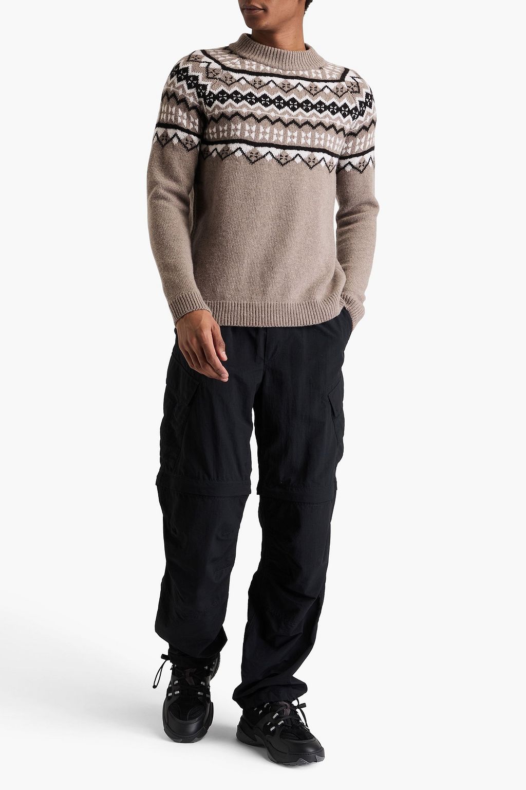 FUSALP Glenn Fair Isle wool and cashmere-blend sweater