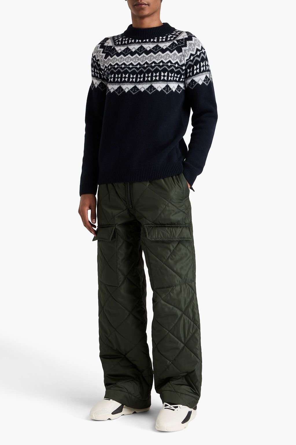 FUSALP Glenn Fair Isle wool and cashmere-blend sweater