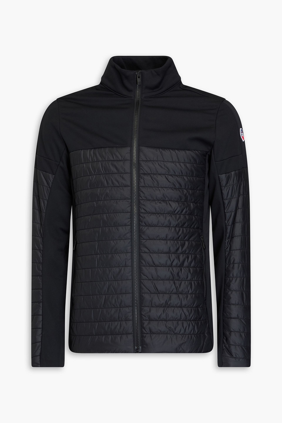 Fusalp Estaris Tech-jersey And Shell Track Jacket In Black