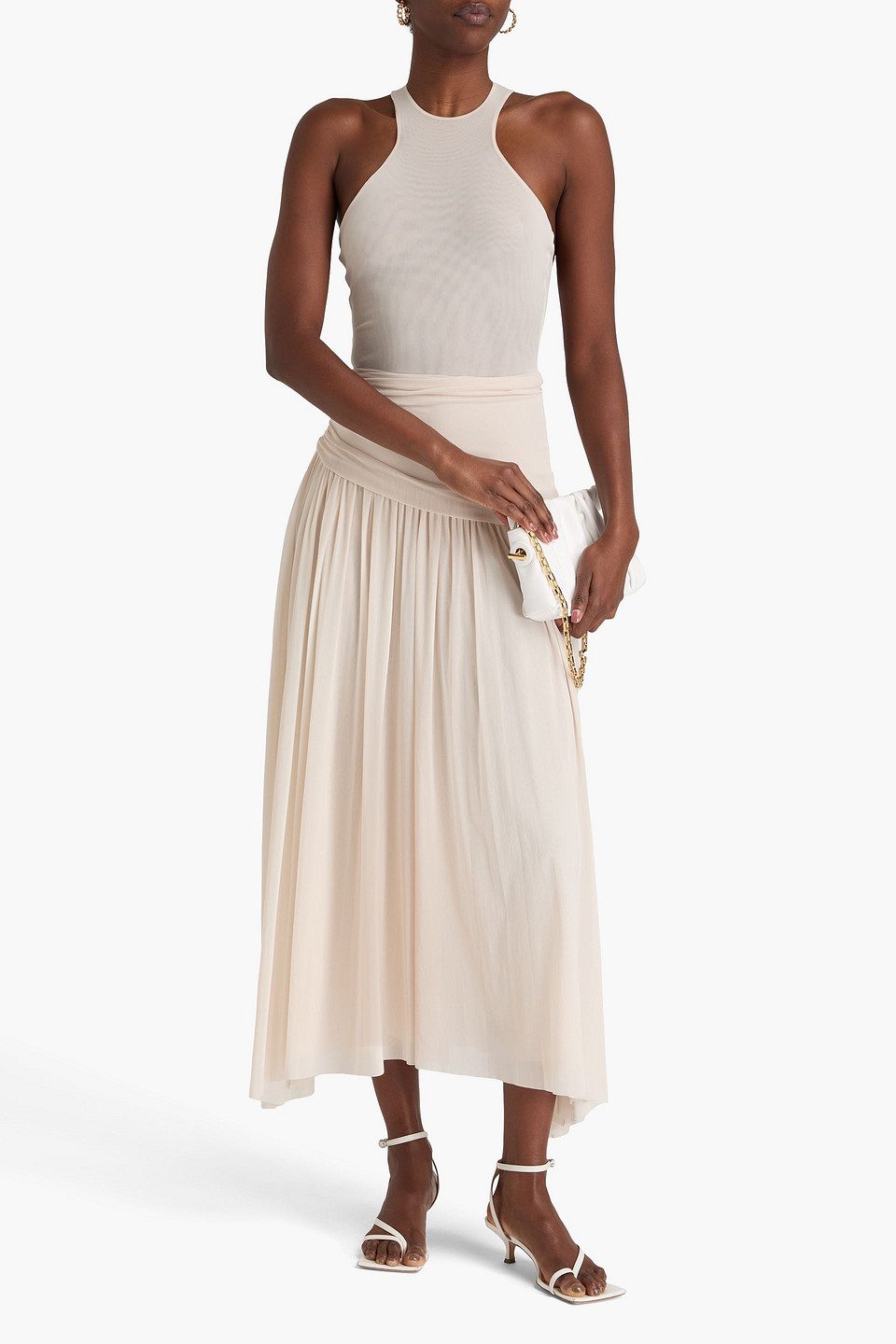 PHILOSOPHY DI LORENZO SERAFINI MESH BODYSUIT