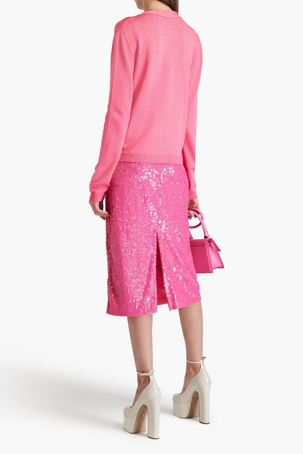 MOSCHINO كارديغان من نسيج محبوك