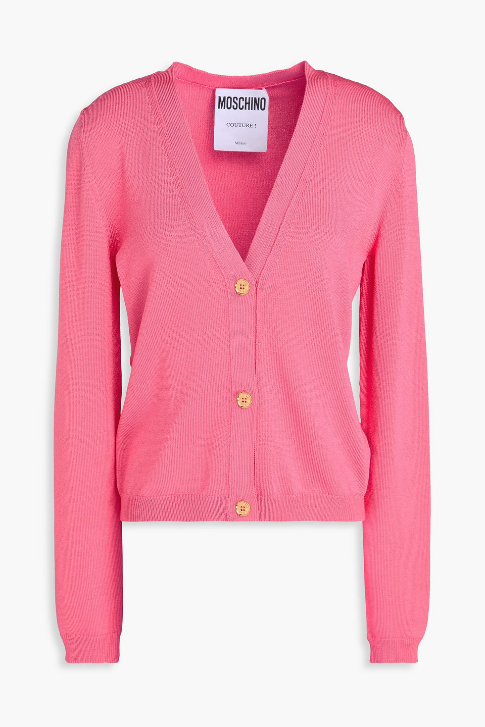 Moschino - Knitted cardigan - Pink - IT 46