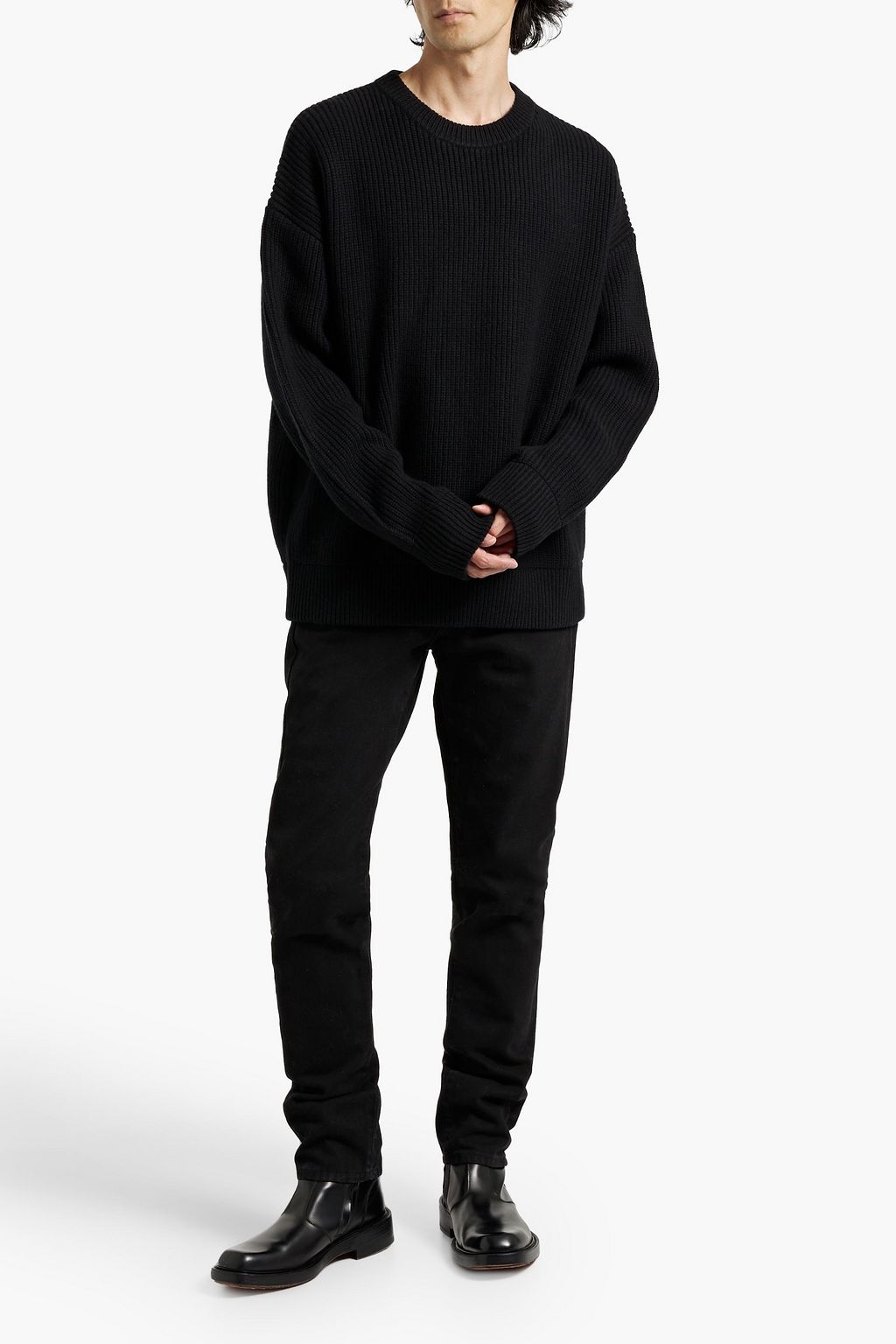JOHN ELLIOTT Ribbed wool sweater