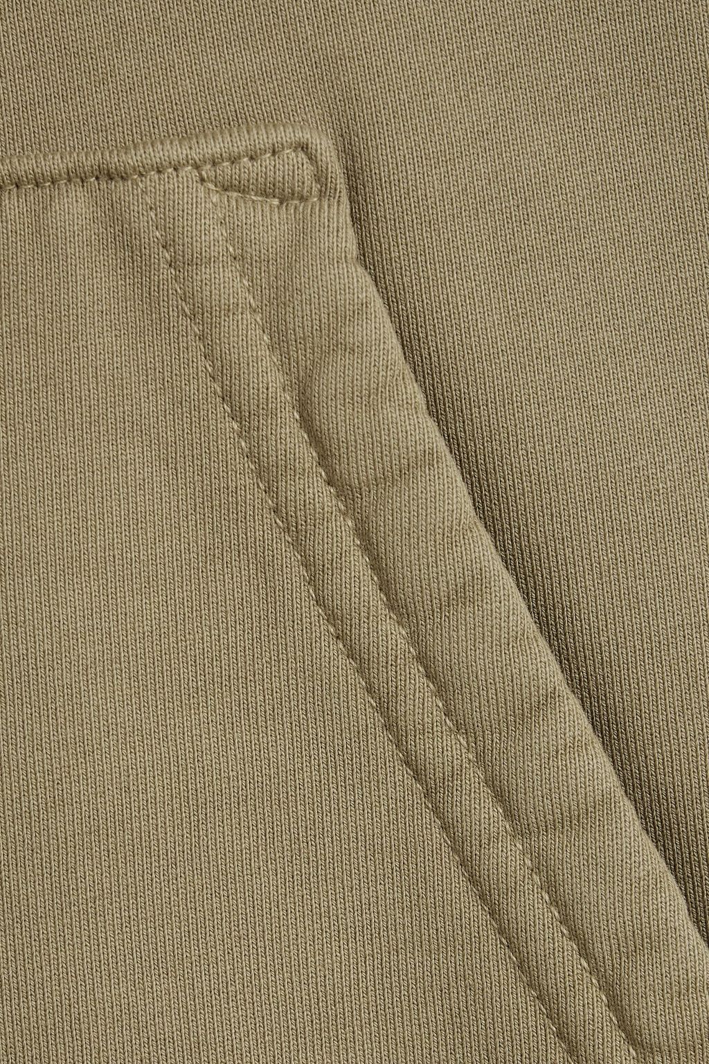 JOHN ELLIOTT French cotton-terry hoodie
