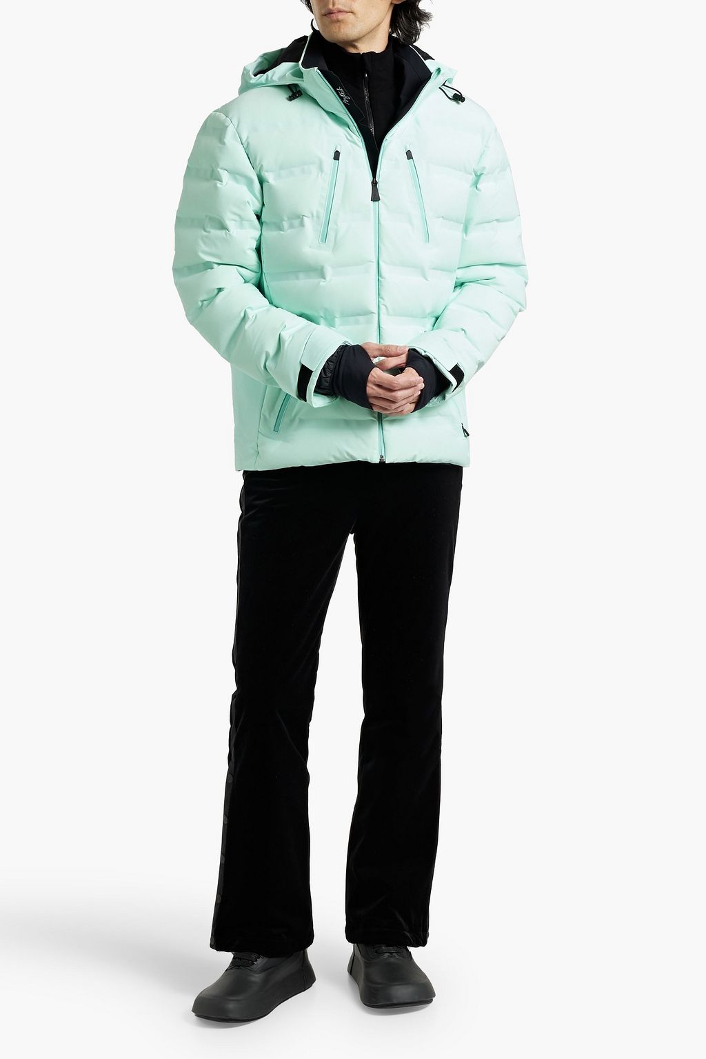 AZTECH MOUNTAIN Nuke quilted hooded down ski jacket