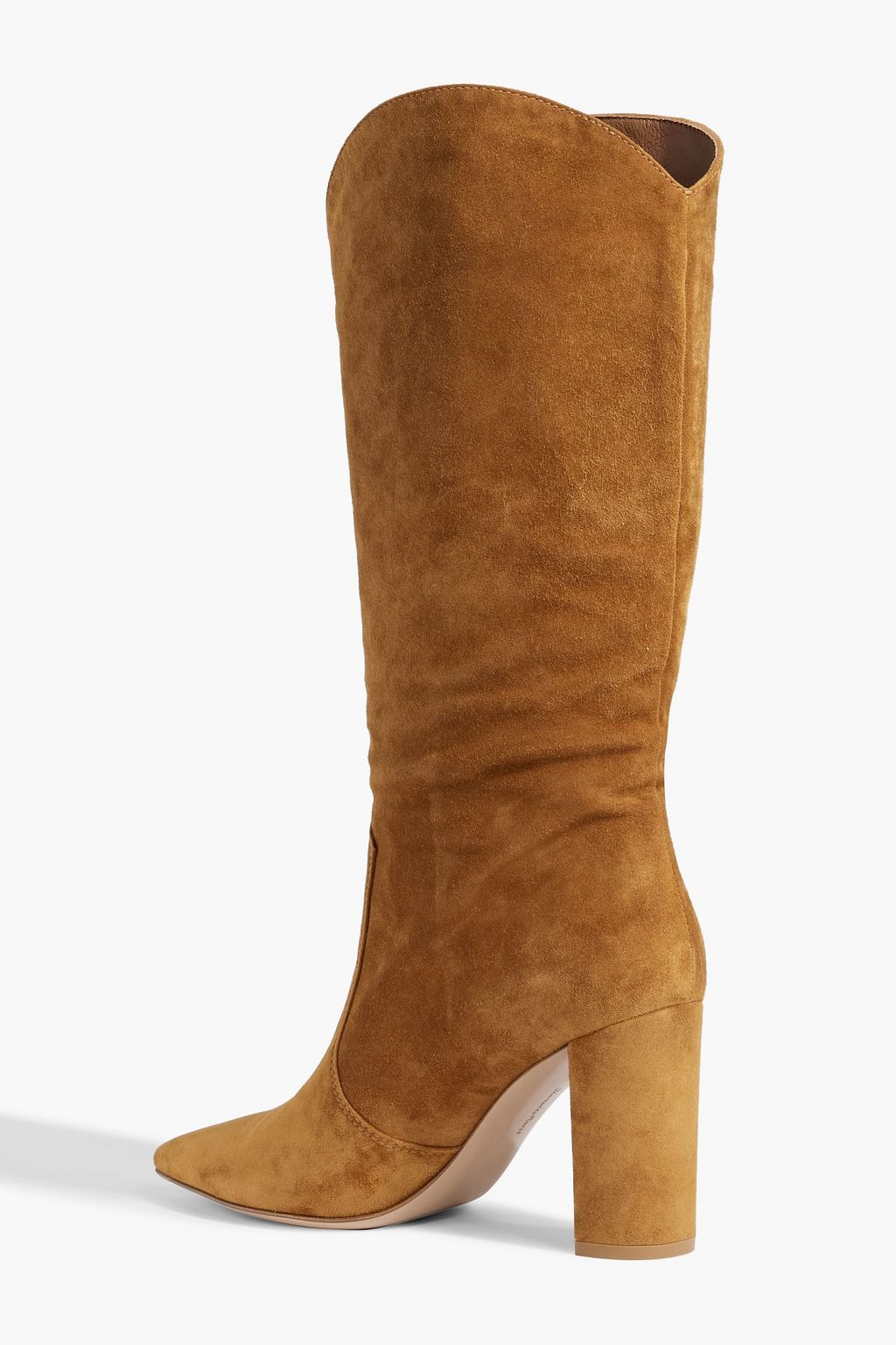 GIANVITO ROSSI 85 suede knee boots