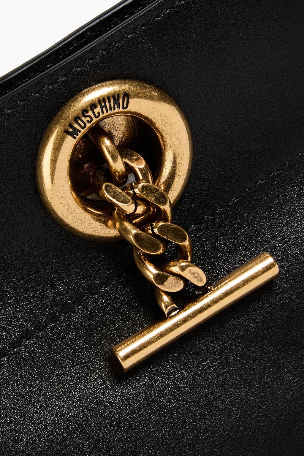 MOSCHINO حقيبة كتف من الجلد