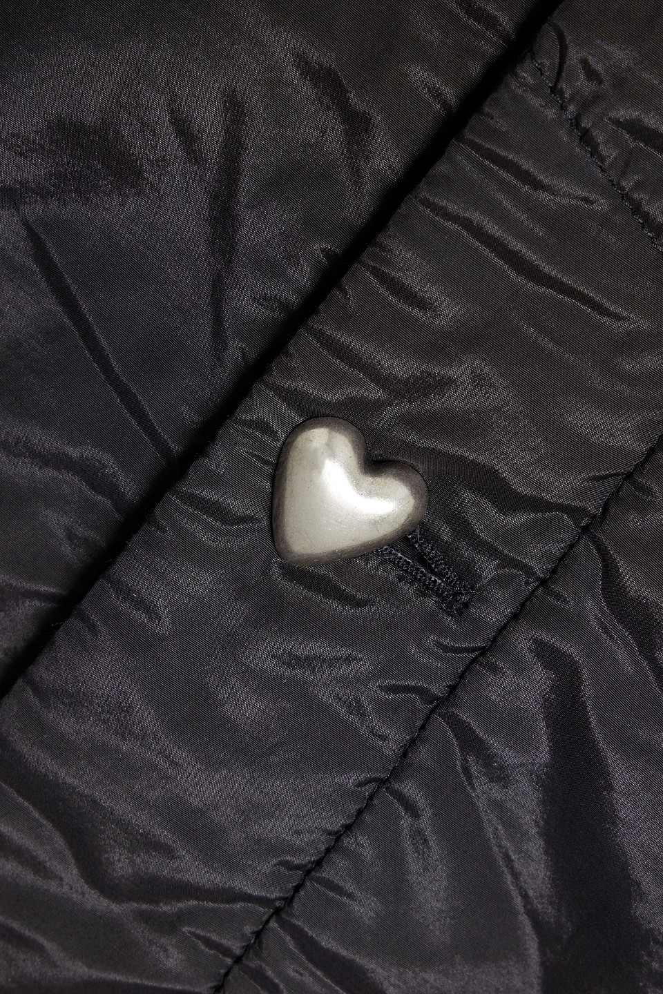 Acne Studios Shell Coat In Black