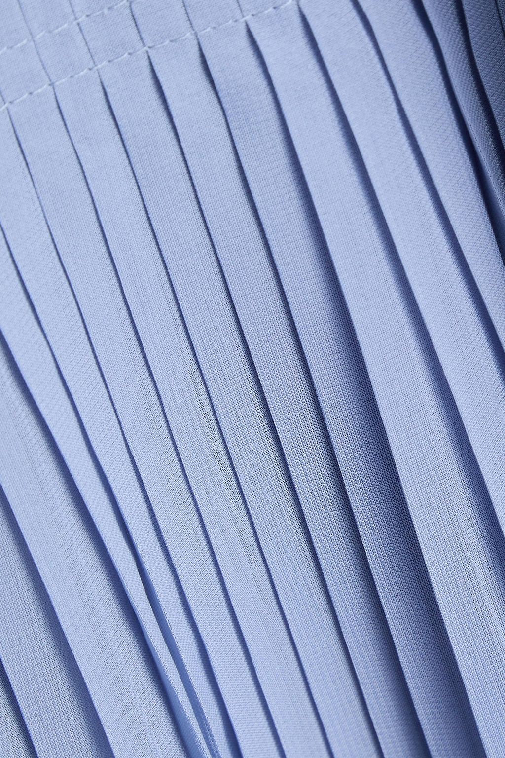 EMPORIO ARMANI 우븐 플리츠 드레스