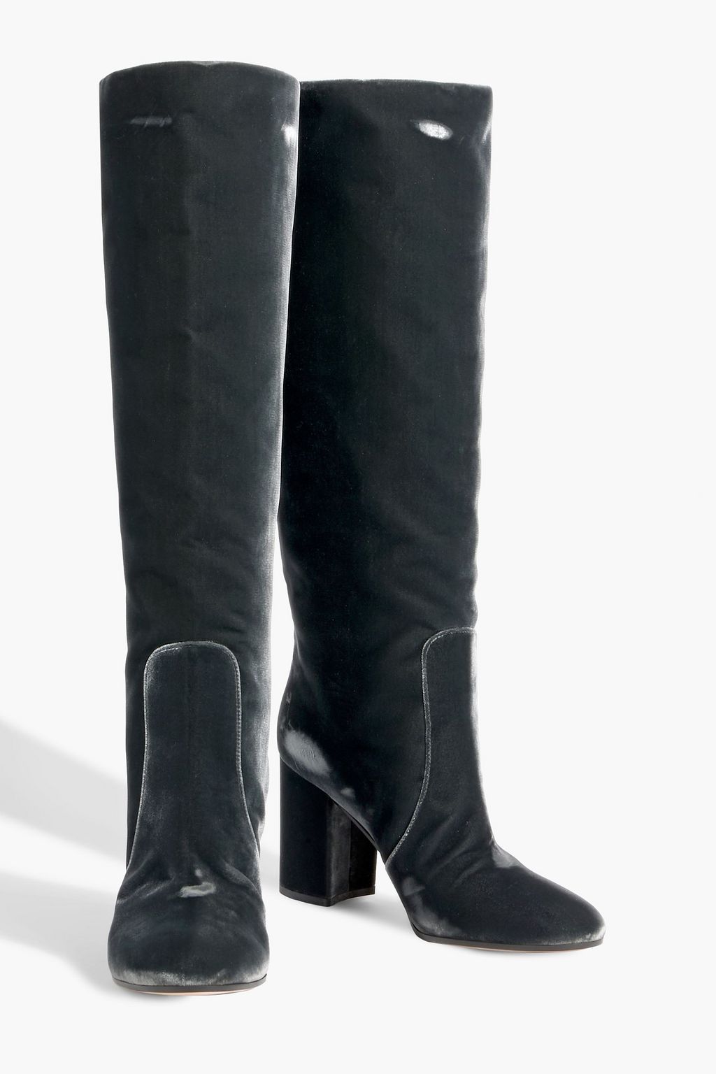 GIANVITO ROSSI Regan velvet knee boots