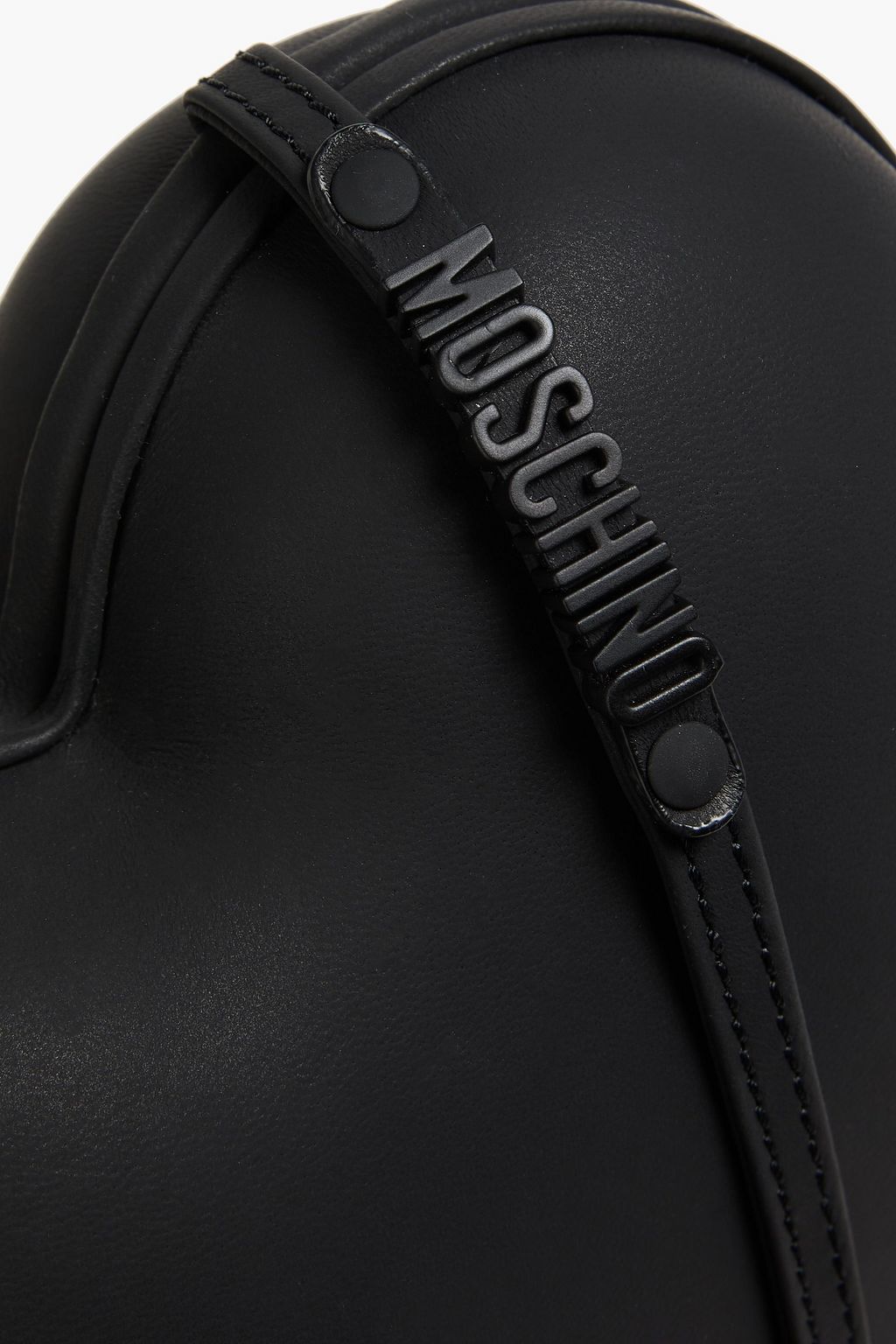 MOSCHINO حقيبة كروس بودي من الجلد