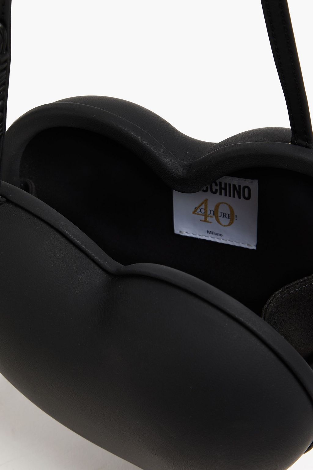 MOSCHINO حقيبة كروس بودي من الجلد