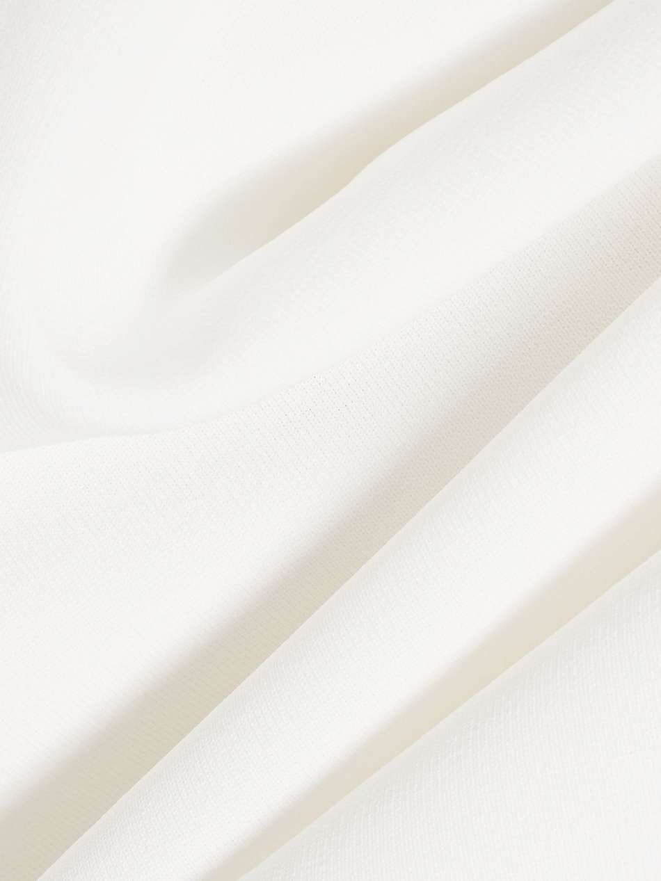 junjo stretch-knit halterneck midi dress