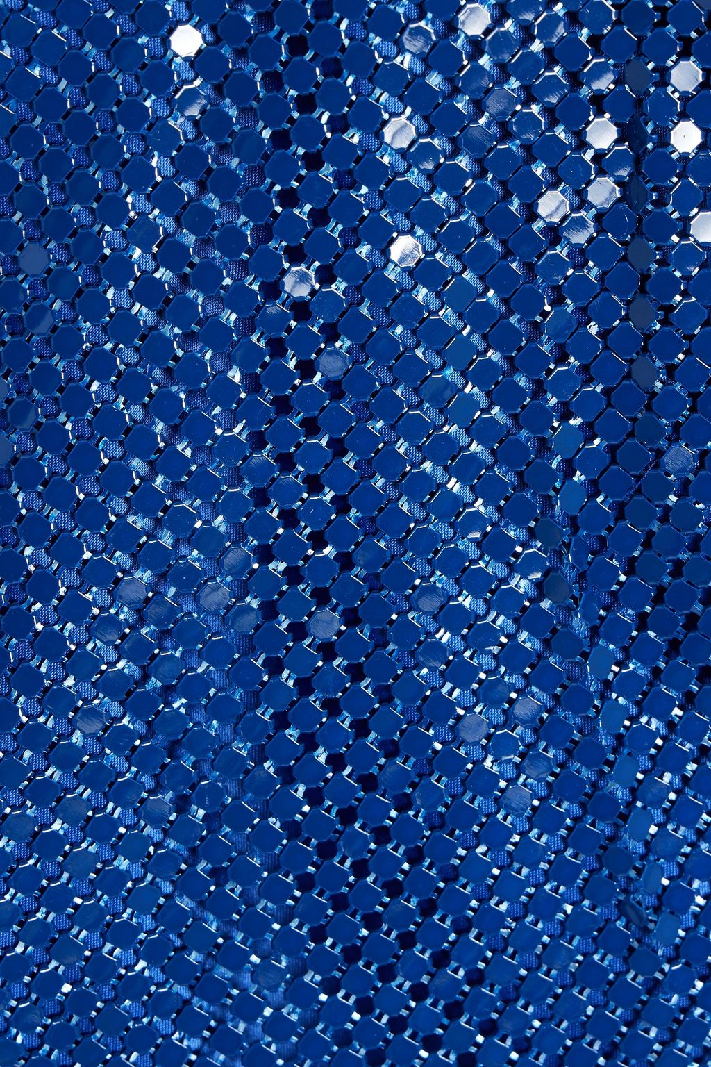SIMON MILLER Missy cropped chainmail top