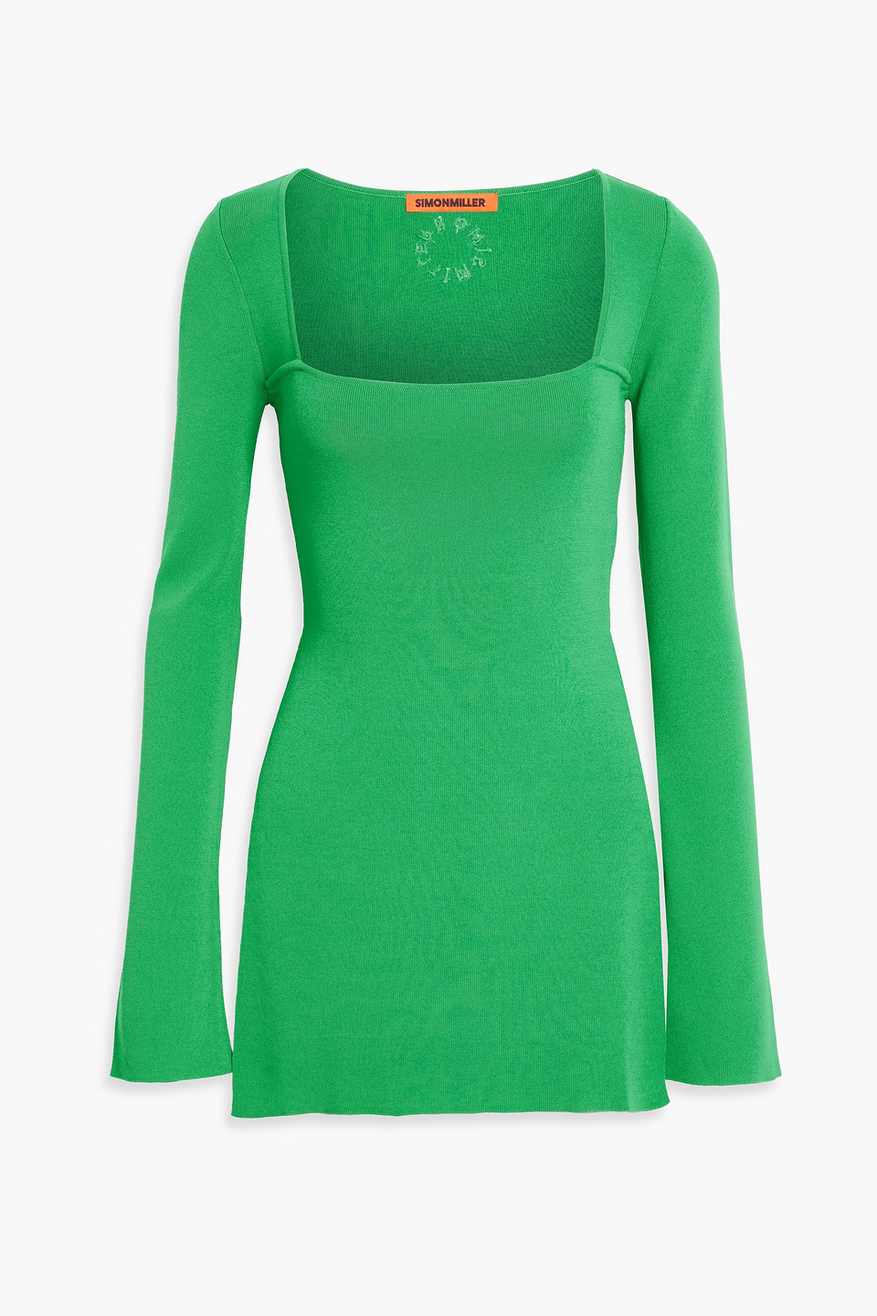 Simon Miller Zozo Knitted Top In Green