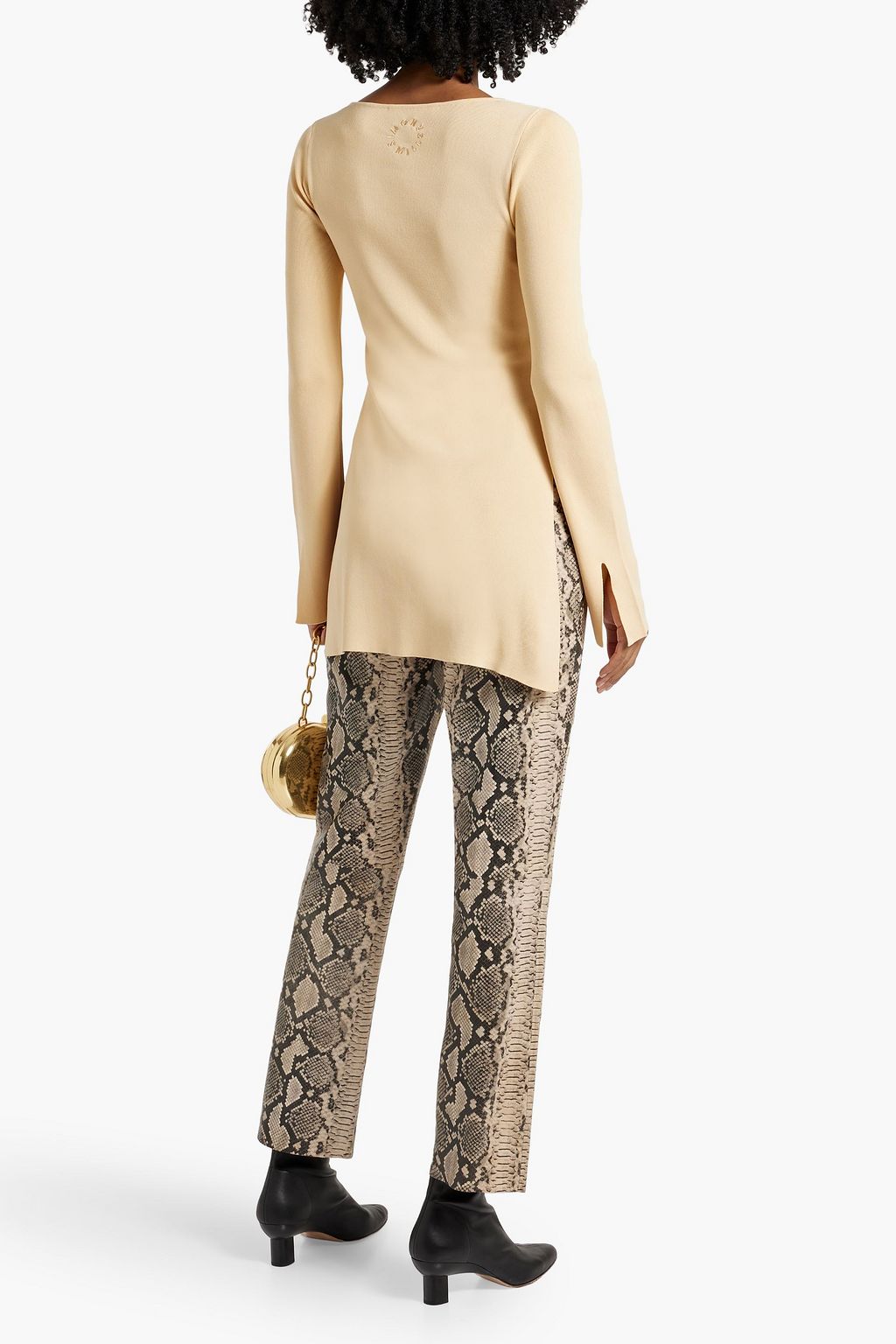SIMON MILLER Zozo knitted top