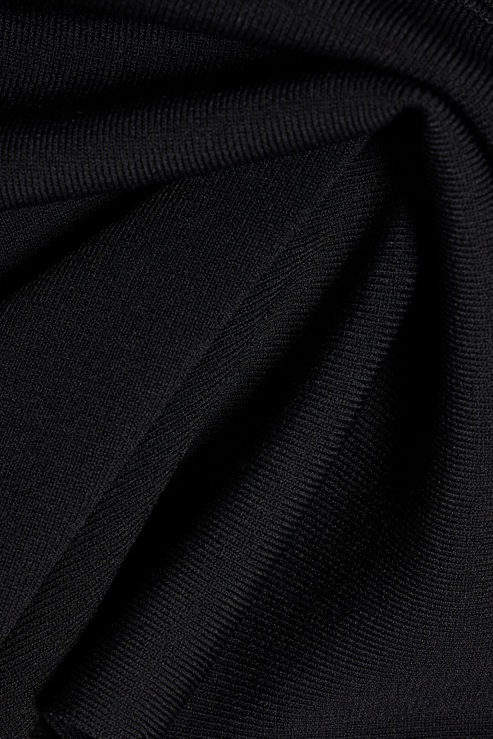 Simon Miller Zozo Stretch-knit Top In Black