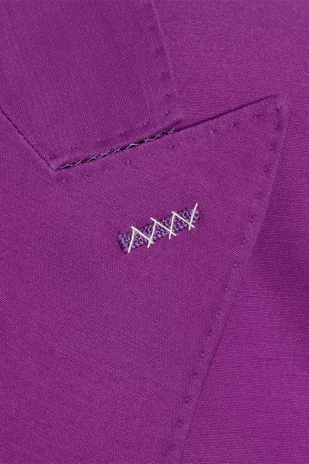 MAX MARA Wool and silk-blend blazer