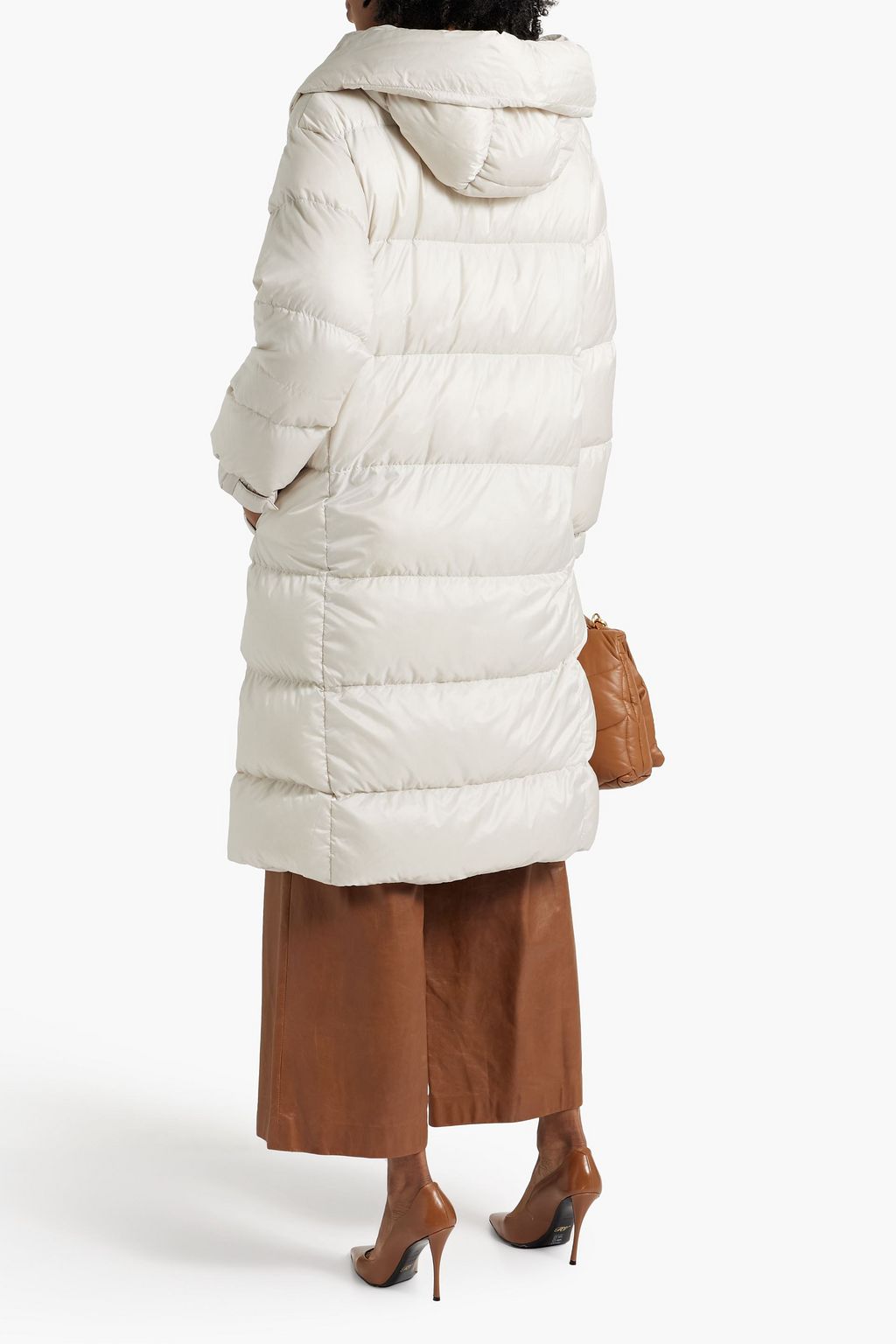 MAX MARA THE CUBE Seipa quilted shell down coat