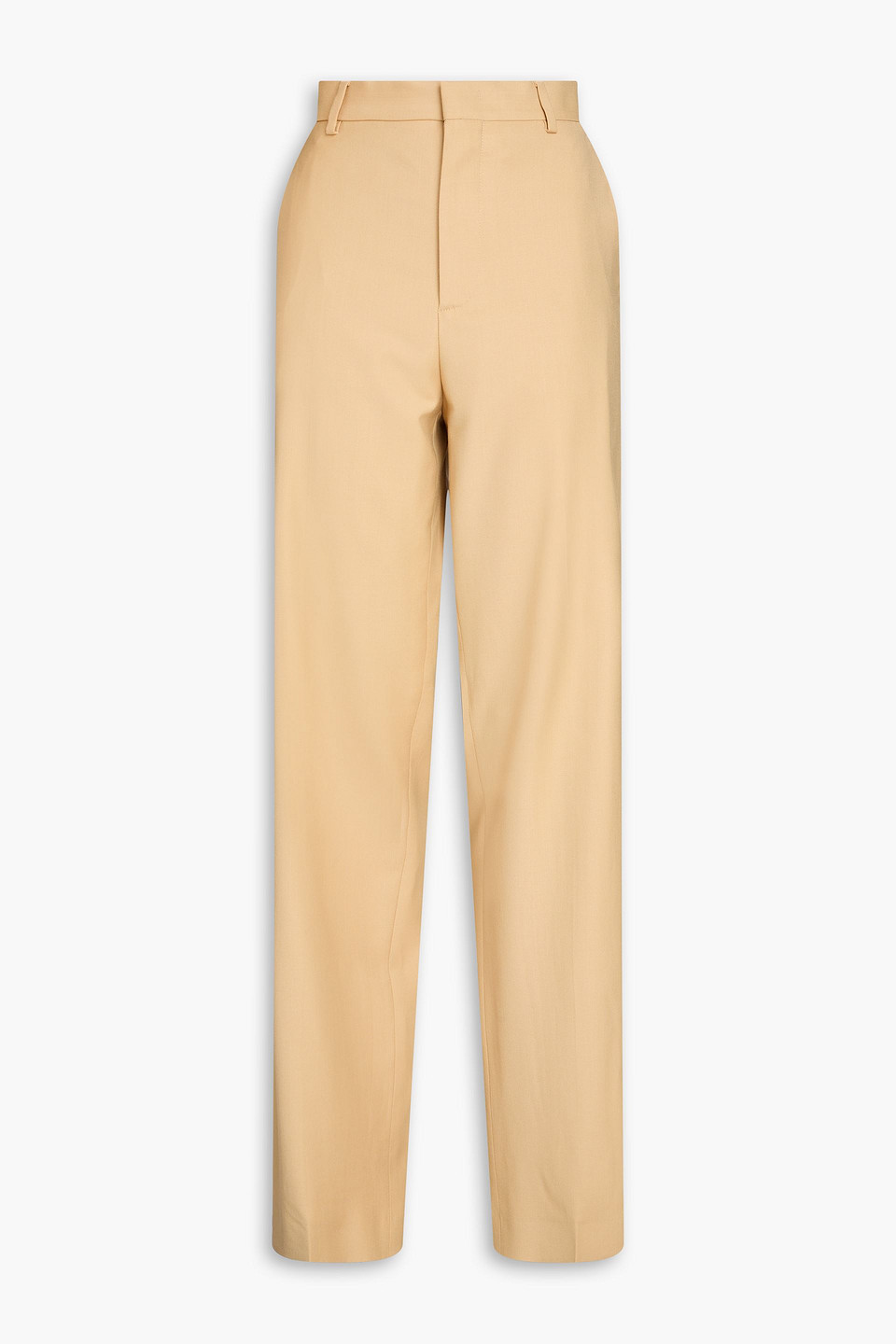 Moschino Twill Tapered Pants In Sand