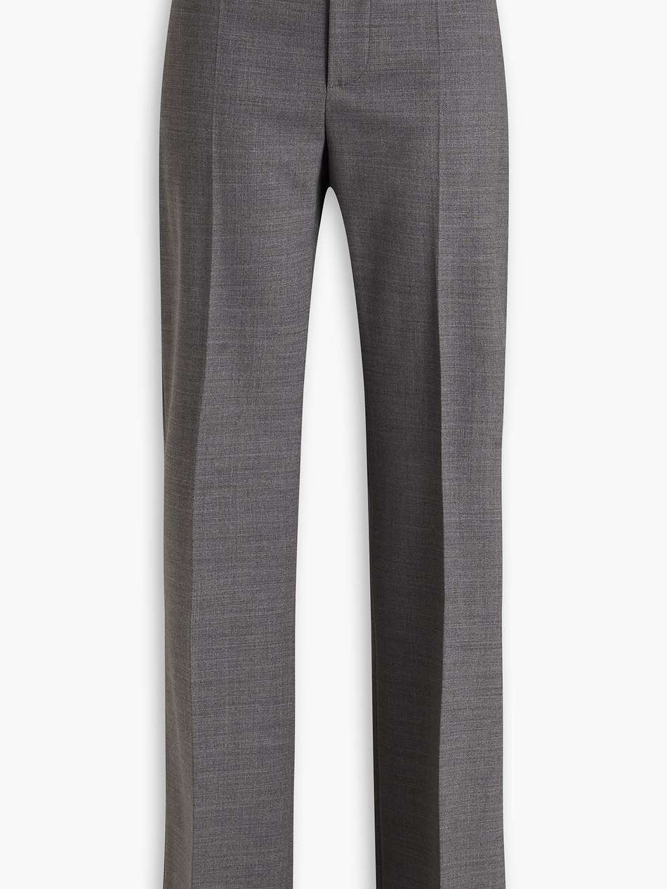 woven straight-leg pants