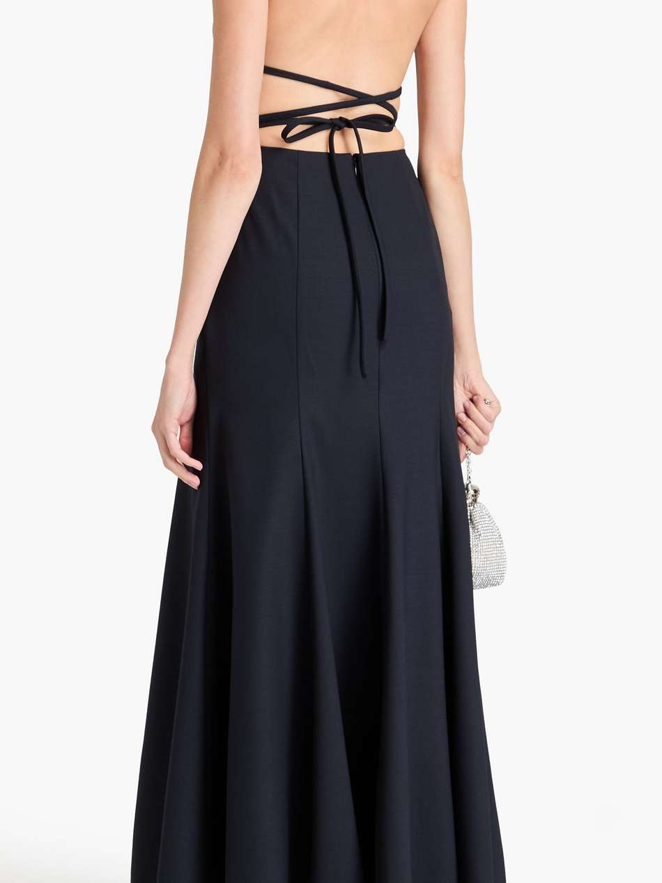 woven maxi dress