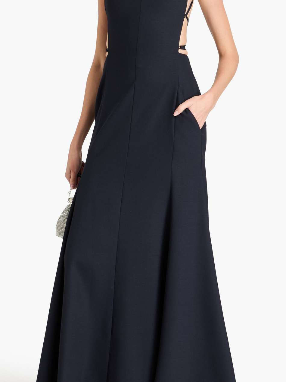 woven maxi dress