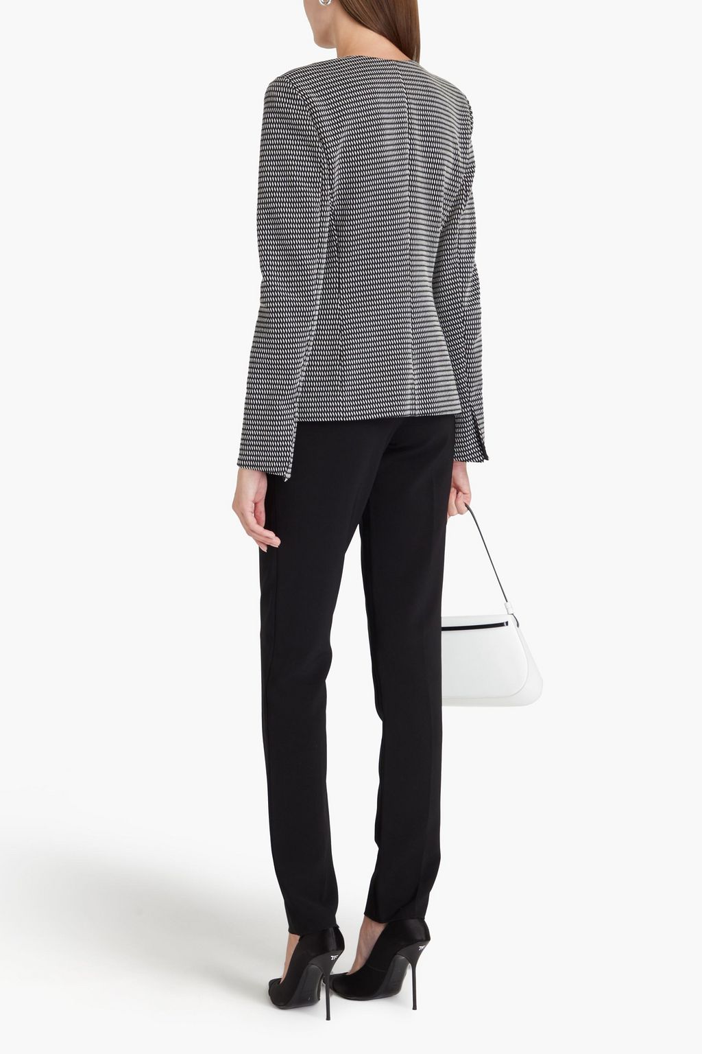 EMPORIO ARMANI 자카드 재킷