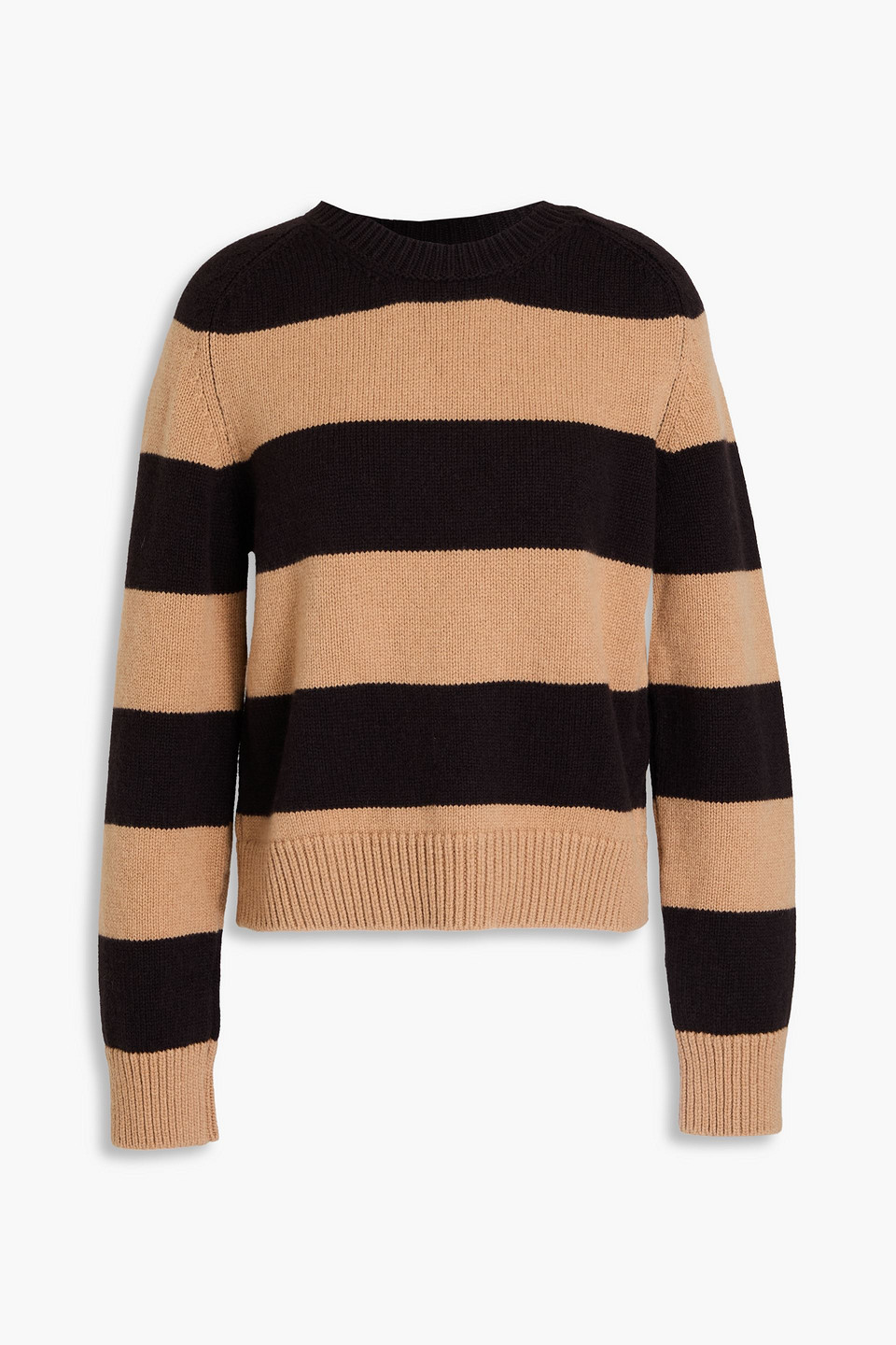 And-daughter Striped Wool Jumper In Multi