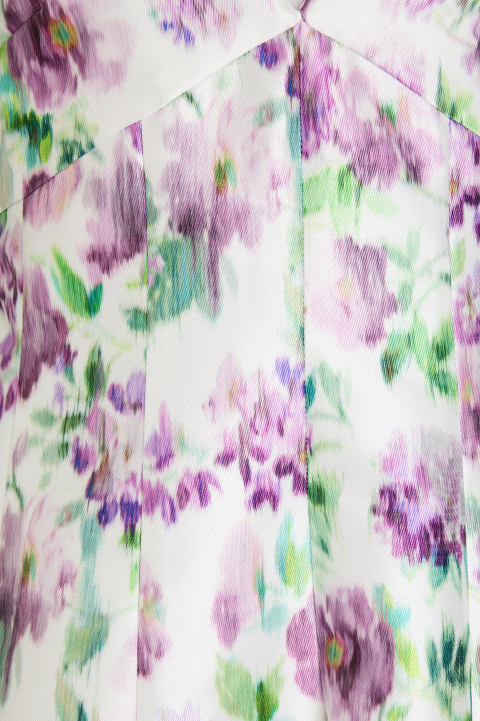 PHILOSOPHY DI LORENZO SERAFINI FLORAL-PRINT TWILL MIDI DRESS