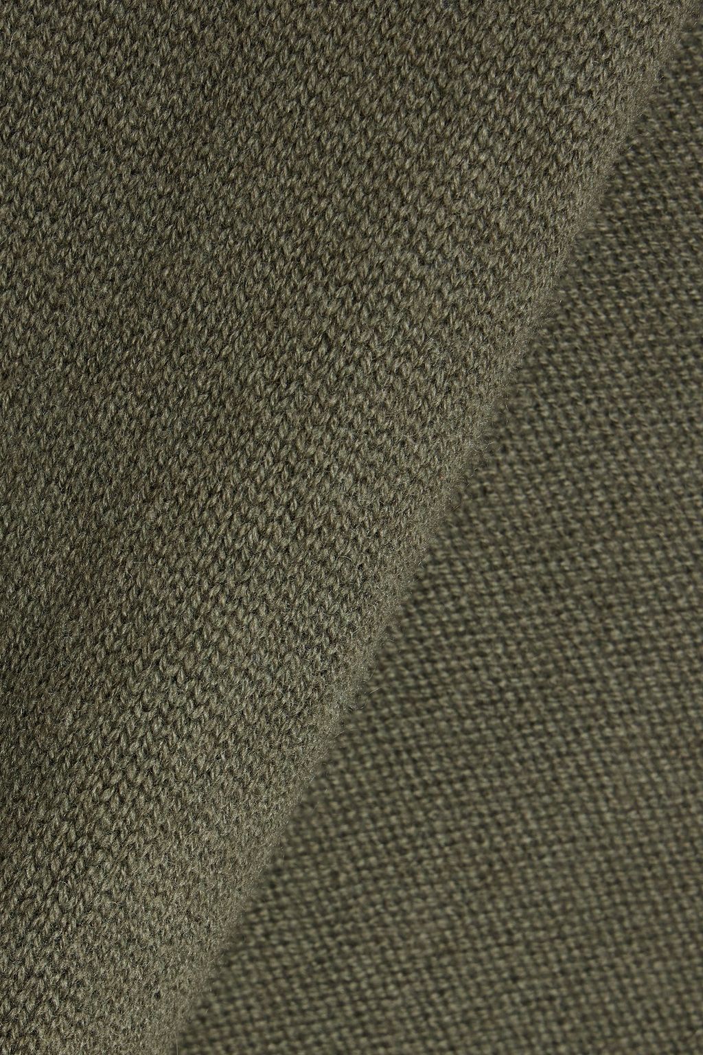 THEORY Wool and cashmere-blend cardigan