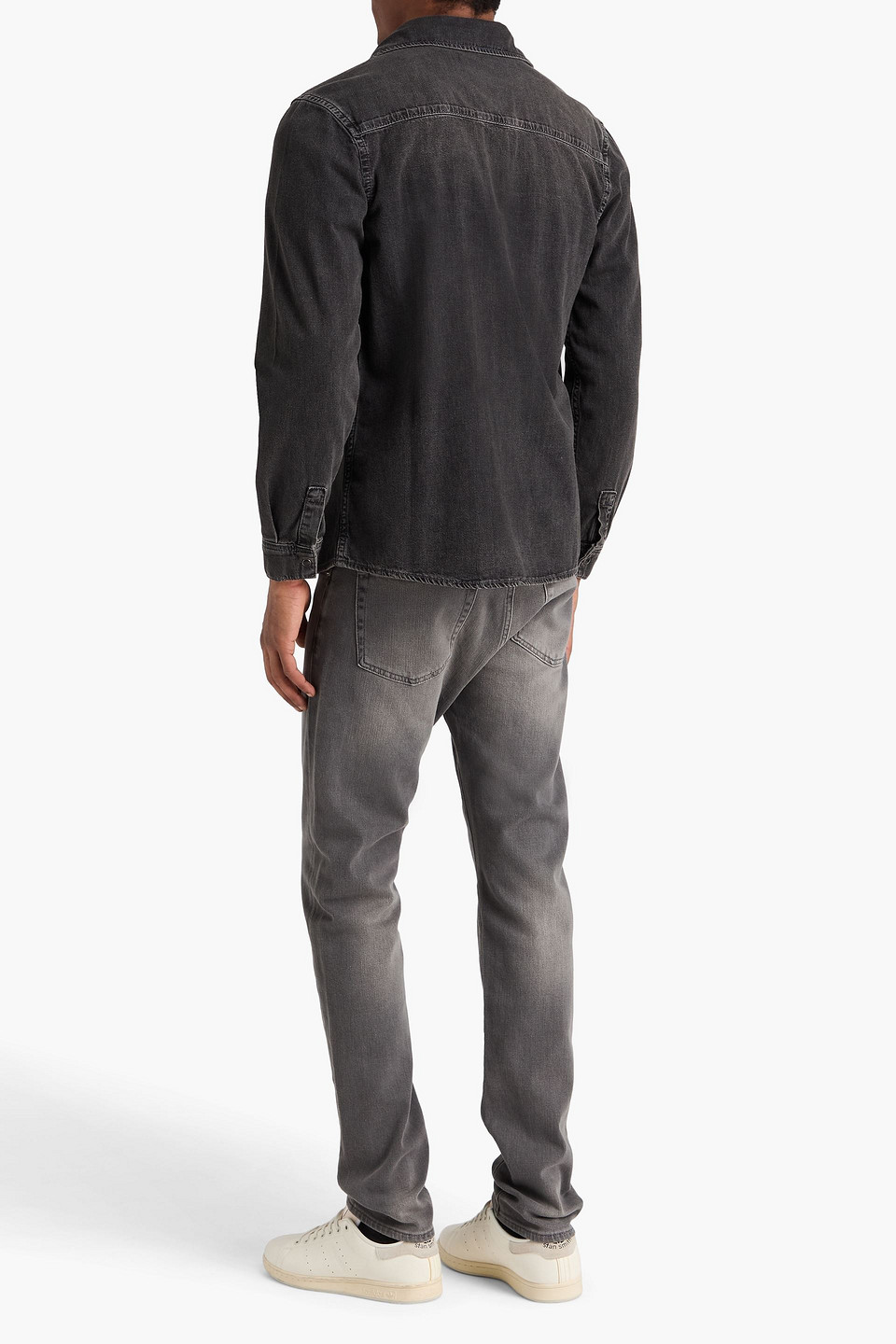  Frame - Hemd Aus Denim - Schwarz - S 